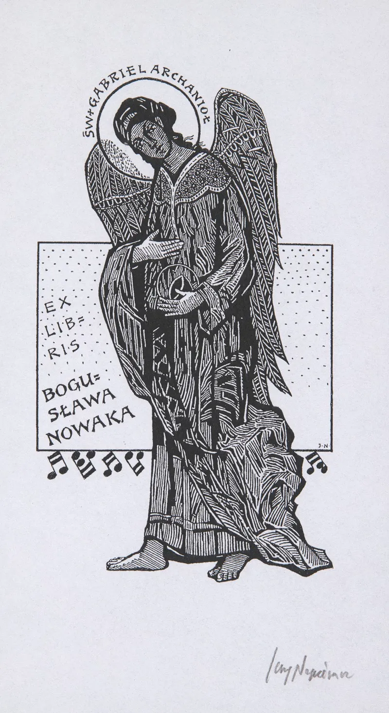 Ekslibris Boguslawa Nowaka