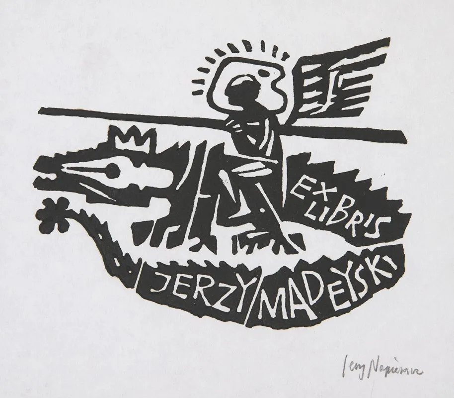 Ekslibris Jerzego Madeyskiego 1931 2005
