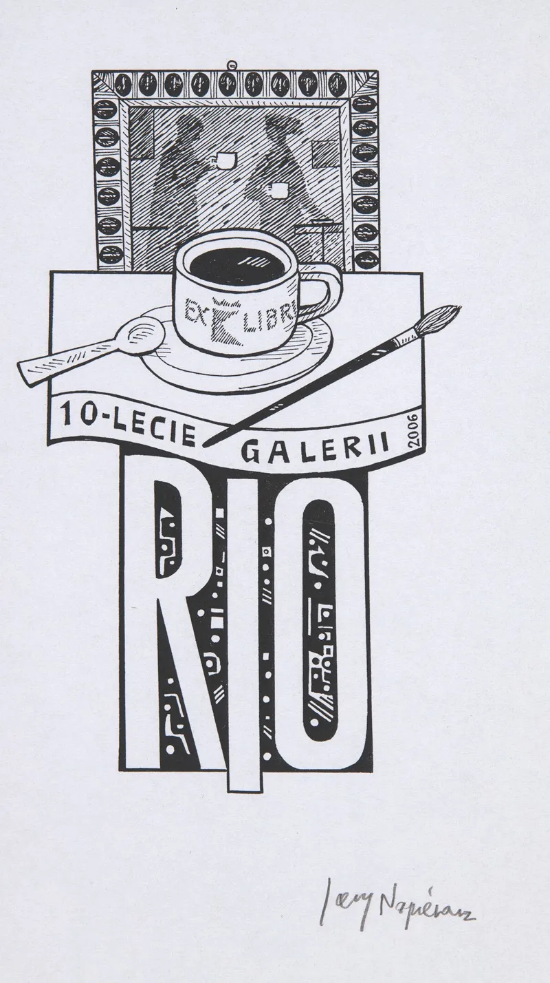 Ekslibris Jubileuszowy Galerii Rio_ W Krakowie