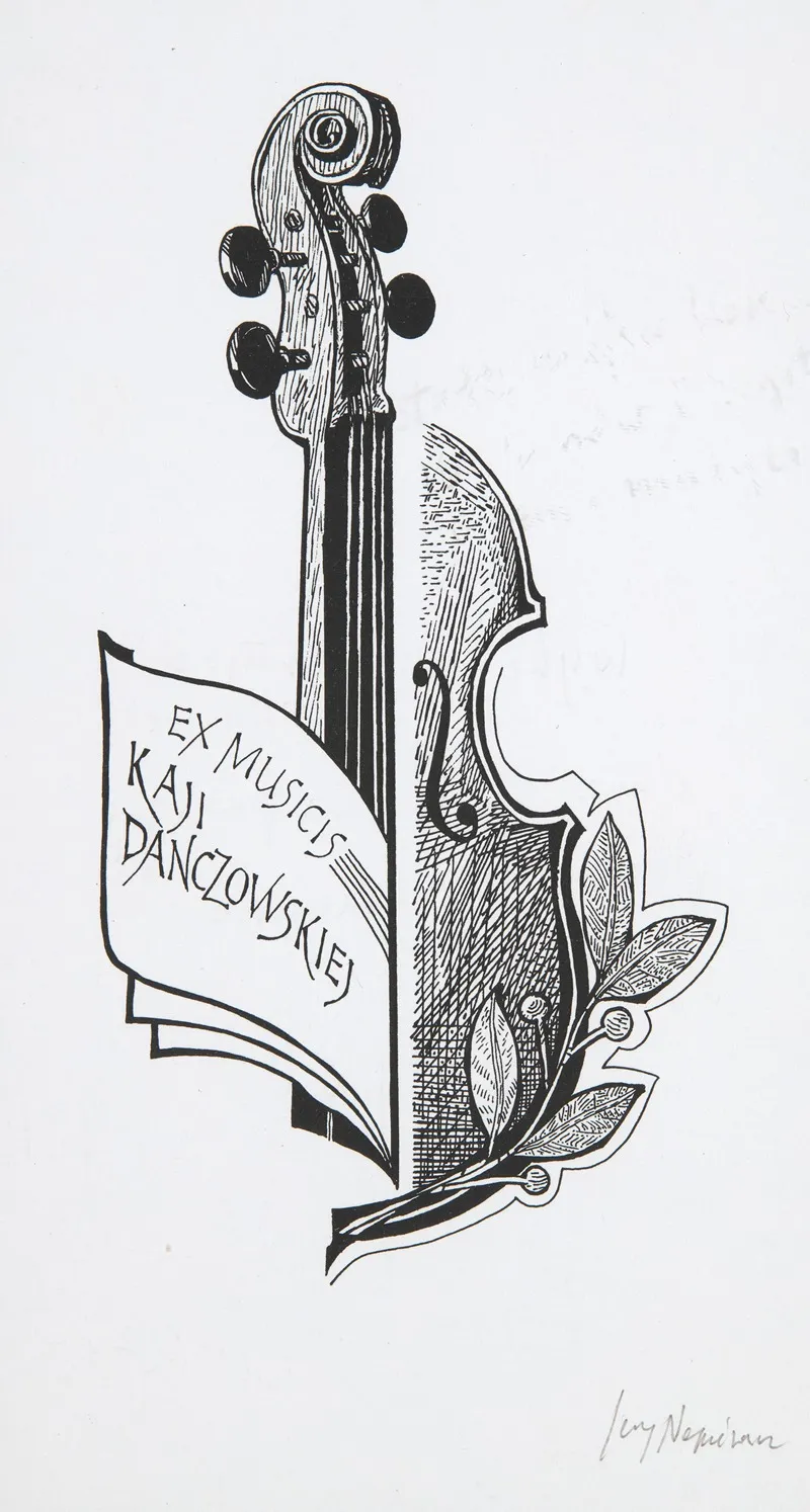 Ekslibris Kai Danczowskiej 1949