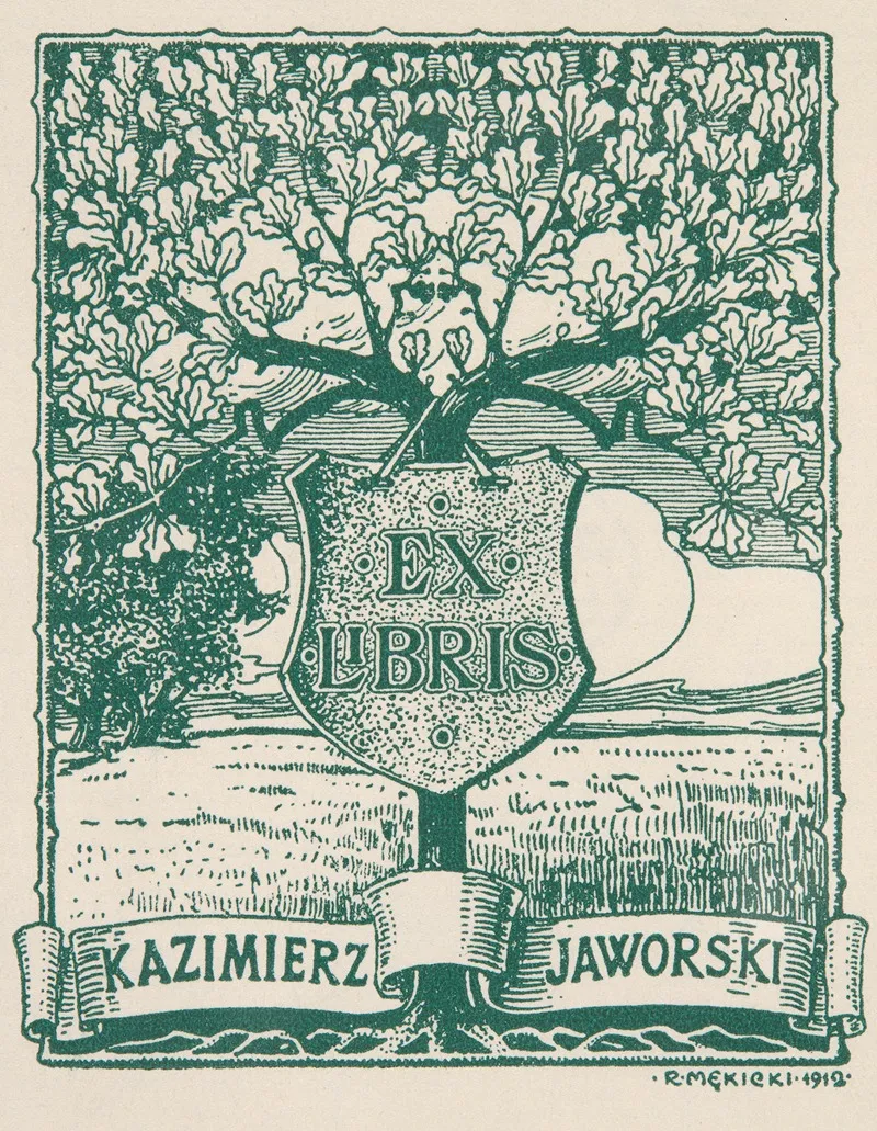 Ekslibris Kazimierza Jaworskiego