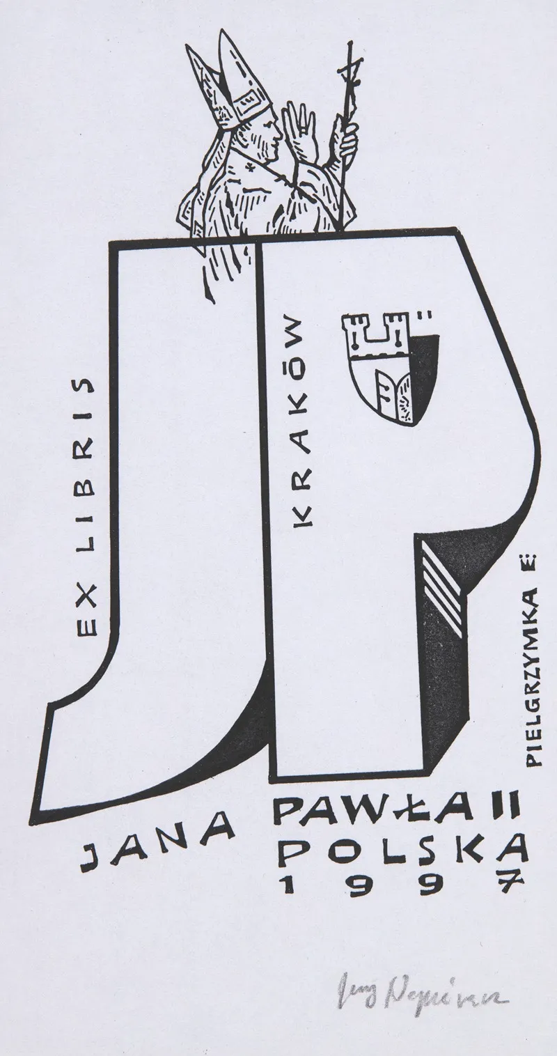 Ekslibris Okolicznosciowy Jana Pawla Ii 1920 2005 2