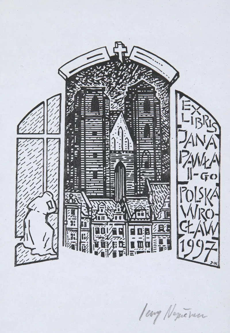 Ekslibris Okolicznosciowy Jana Pawla Ii 1920 2005