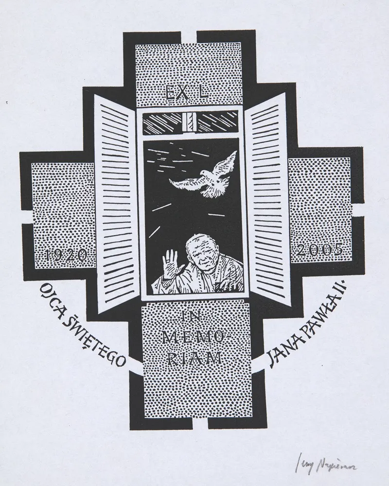 Ekslibris Pamiatkowy Jana Pawla Ii 1920 2005
