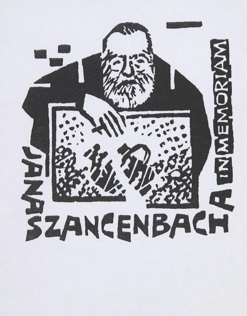 Ekslibris Pamiatkowy Jana Szancenbacha 1928 1998
