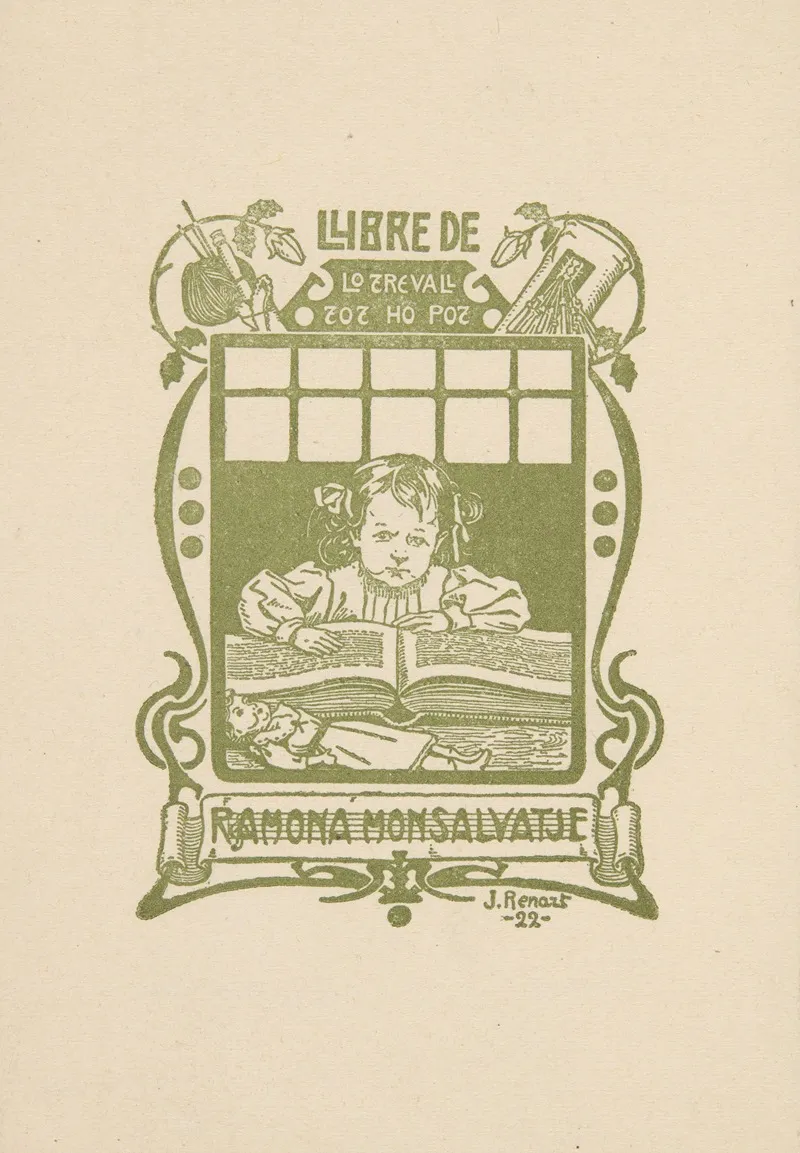 Ekslibris Ramona Monsalvatje