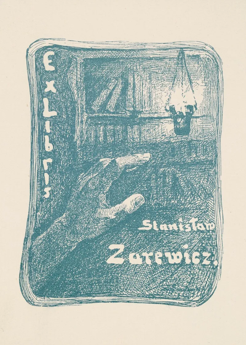 Ekslibris Stanislawa Zarewicza 1874 1931 2