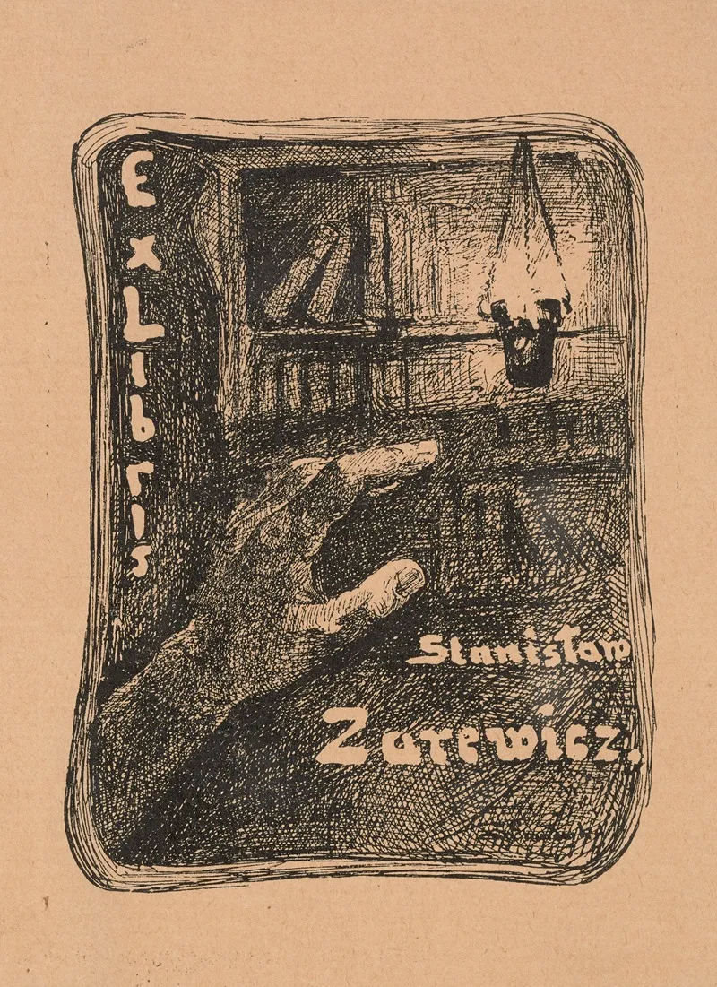 Ekslibris Stanislawa Zarewicza 1874 1931 3