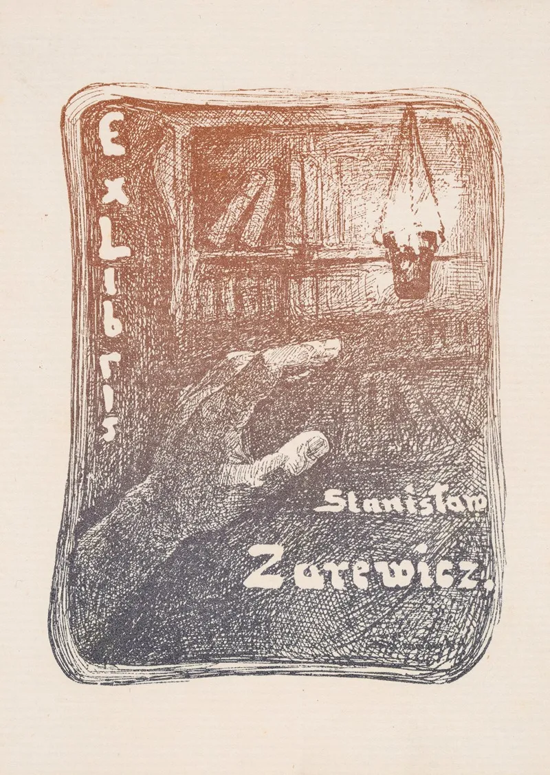 Ekslibris Stanislawa Zarewicza 1874 1931