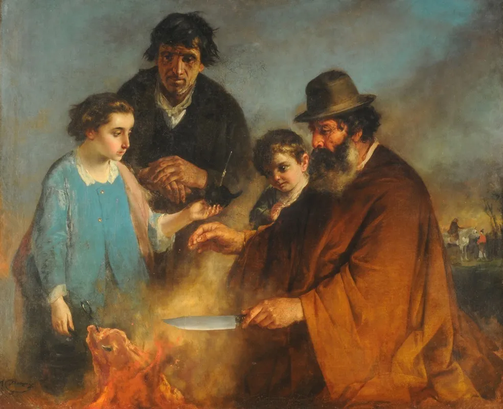 El Asado Wall Art by Ignacio Manzoni - High-Resolution Digital Print