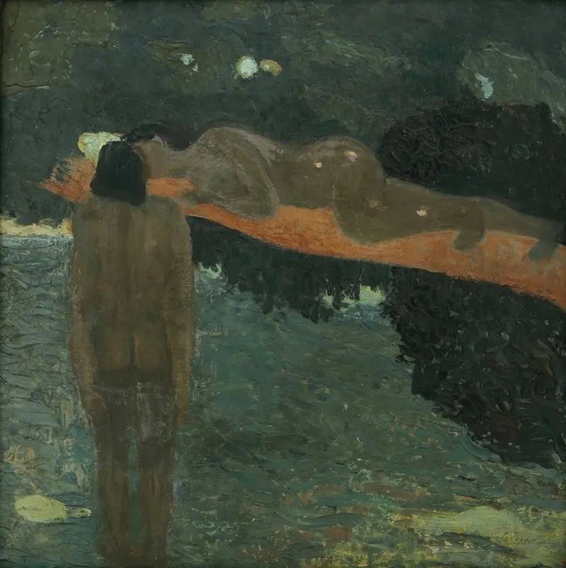 El Beso Wall Art by Pedro Figari - High-Resolution Digital Print