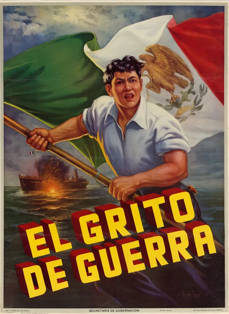 El Grito De Guerra Wall Art by David Arreola - High-Resolution Digital Print