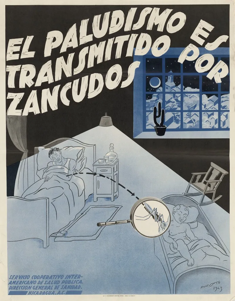 El Paludismo Transmitido Zancudos Wall Art by Anonymous - High-Resolution Digital Print
