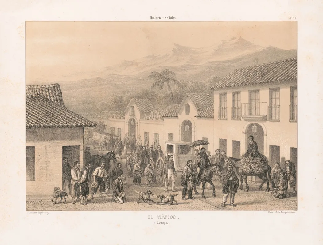 El Viatico Santiago Wall Art by Pierre Frédéric Lehnert - High-Resolution Digital Print