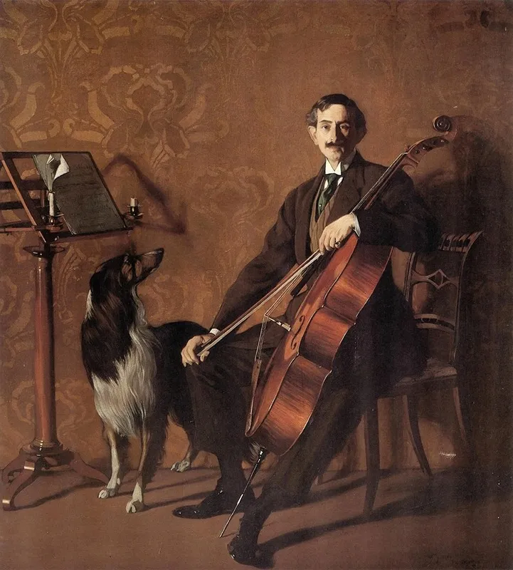 El Violonchelista Juan De Azurmendi