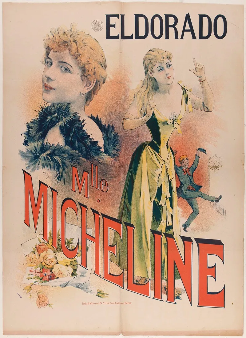 Eldorado Mlle Micheline Wall Art by Louis Colas - High-Resolution Digital Print