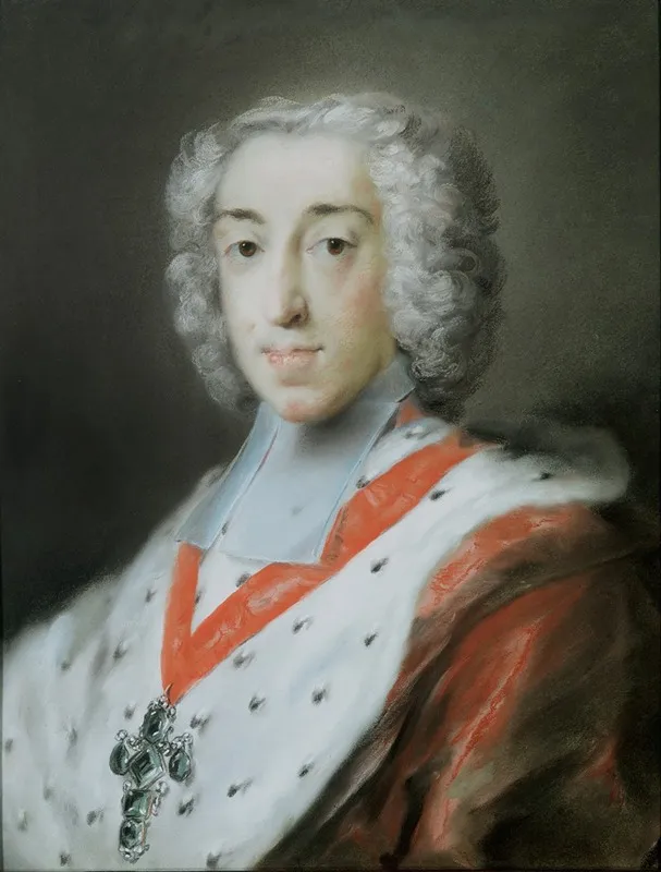 Elector Clemens Augustus Of Cologne 1700 1761 Wall Art by Rosalba Carriera - High-Resolution Digital Print