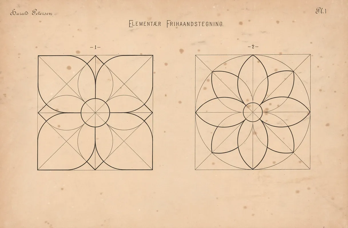 Elementary Freehand Drawing Pl 01