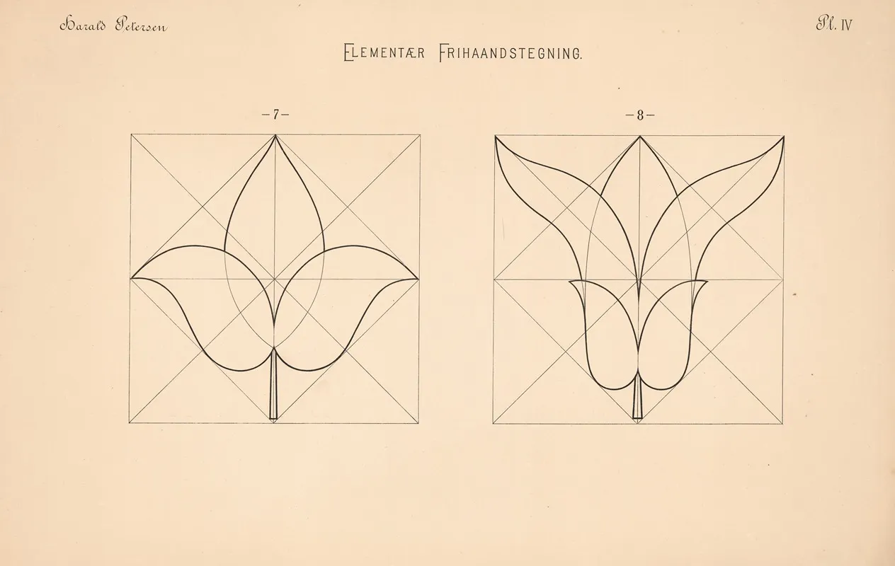 Elementary Freehand Drawing Pl 04