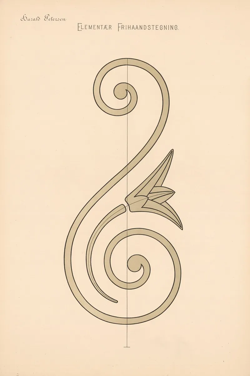 Elementary Freehand Drawing Pl 21
