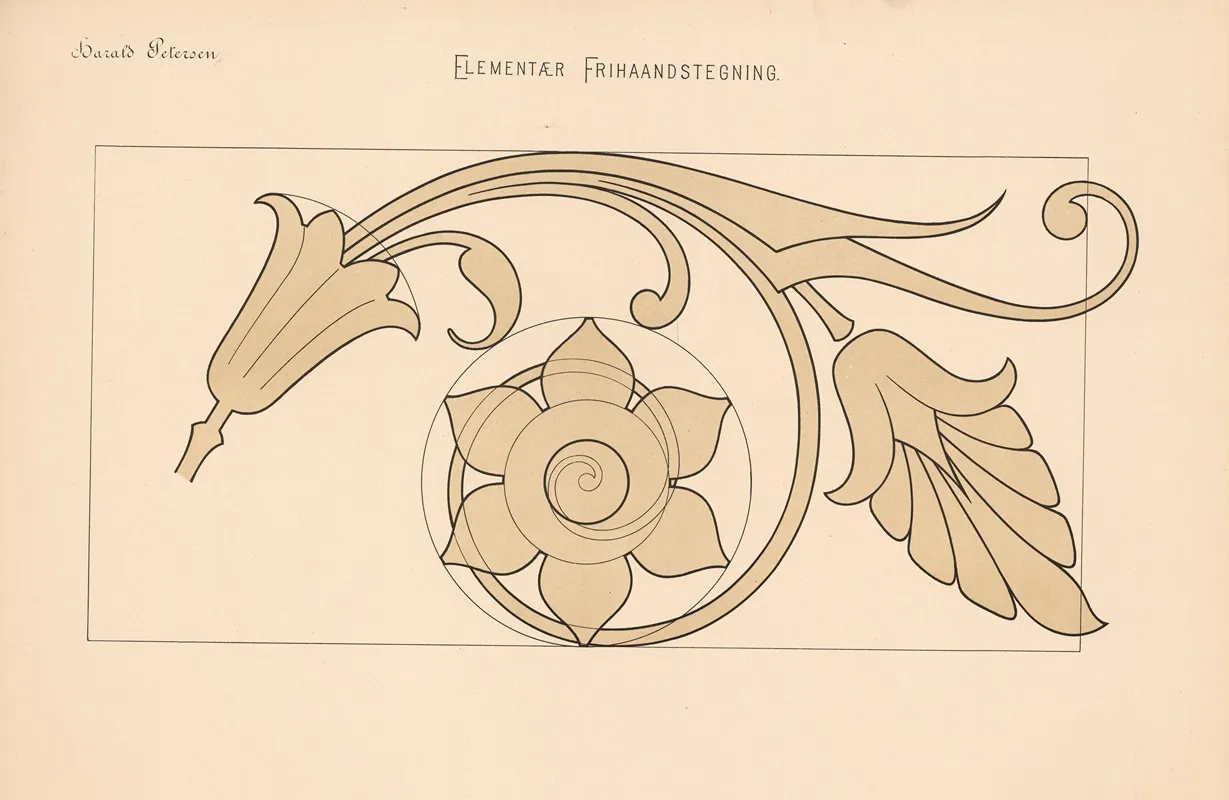 Elementary Freehand Drawing Pl 24