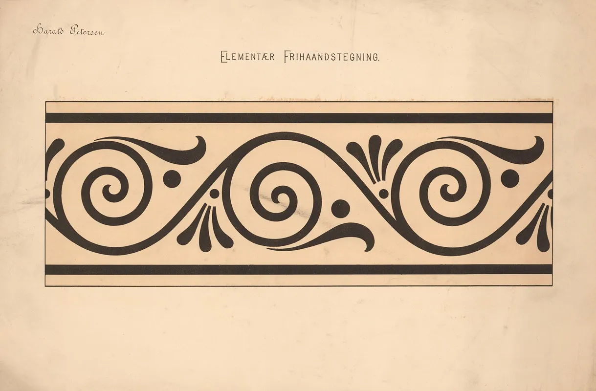 Elementary Freehand Drawing Pl 28
