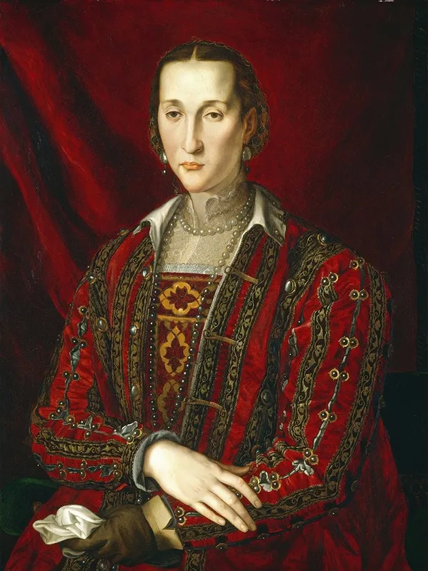 Eleonora Di Toledo Wall Art by Agnolo Bronzino - High-Resolution Digital Print