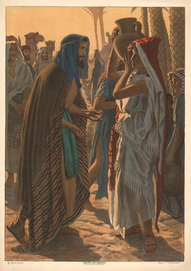 Eliezer And Rebekah 3