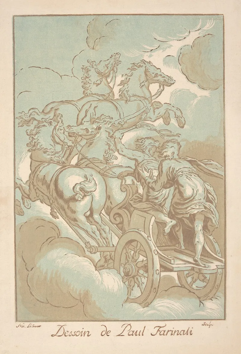 Elijah And The Chariot Of Fire