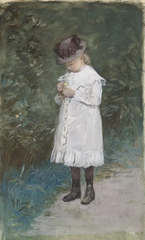 Elisabeth Mauve B 1875 Daughter Of The Artist