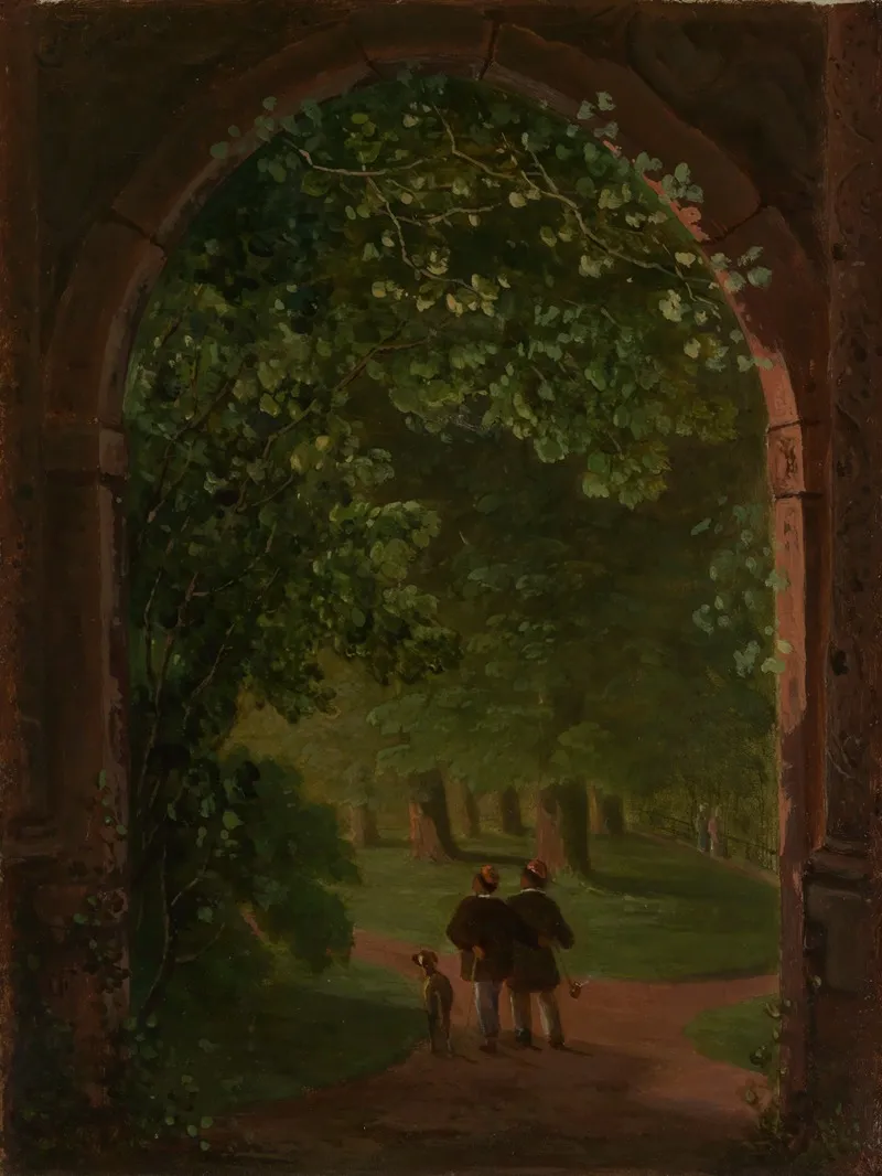 Elisabethenpforte Im Schlossgarten Wall Art by Daniel Fohr - High-Resolution Digital Print