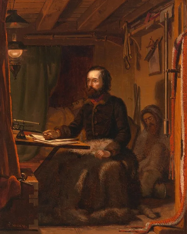 Elisha Kent Kane 2 Wall Art by Thomas Hicks - High-Resolution Digital Print