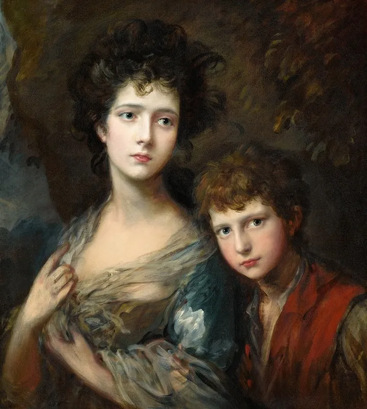 Elizabeth And Thomas Linleyy Wall Art by Thomas Gainsborough - High-Resolution Digital Print