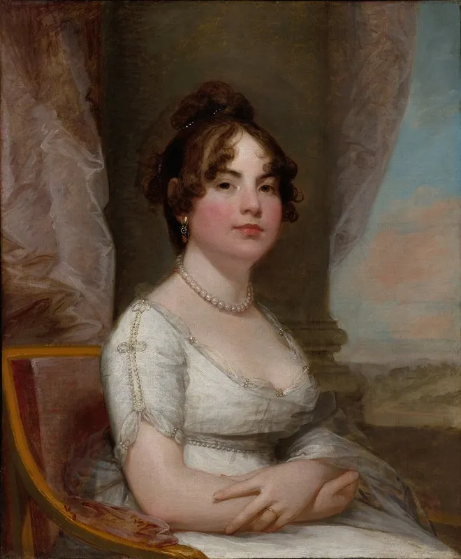 Elizabeth Beltzhoover Mason Wall Art by Gilbert Stuart - High-Resolution Digital Print