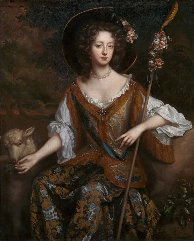 Elizabeth Jones Countess Of Kildare Wall Art by Willem Wissing - High-Resolution Digital Print