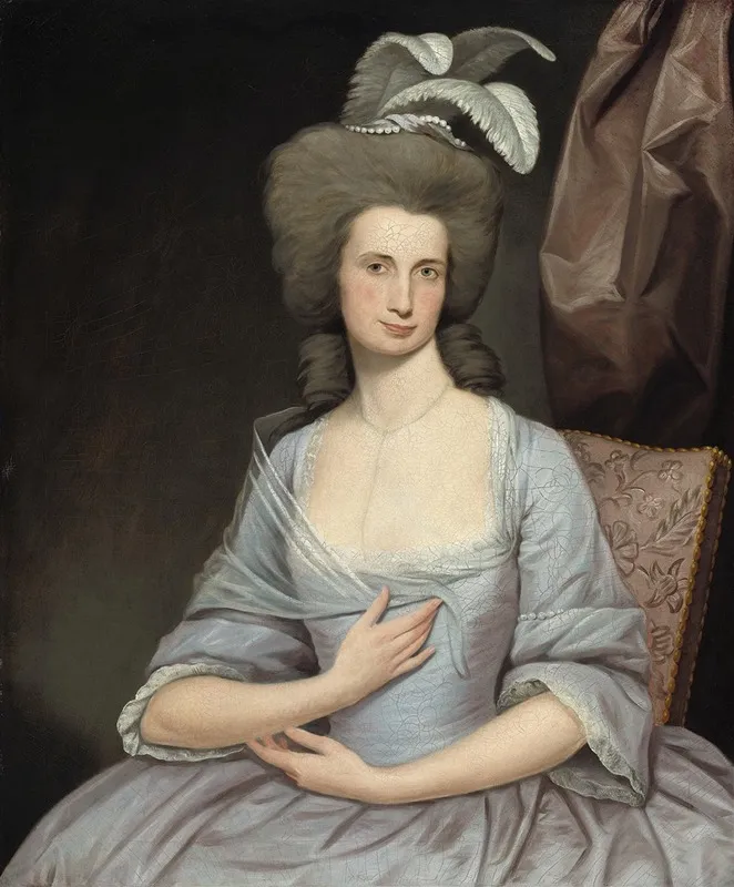 Elizabeth Stevens Carle Wall Art by Joseph Wright of Derby - High-Resolution Digital Print
