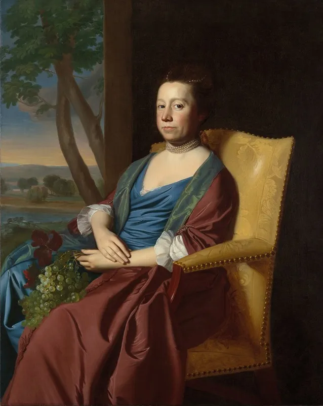 Elizabeth Storer Smith Wall Art by John Singleton Copley - High-Resolution Digital Print