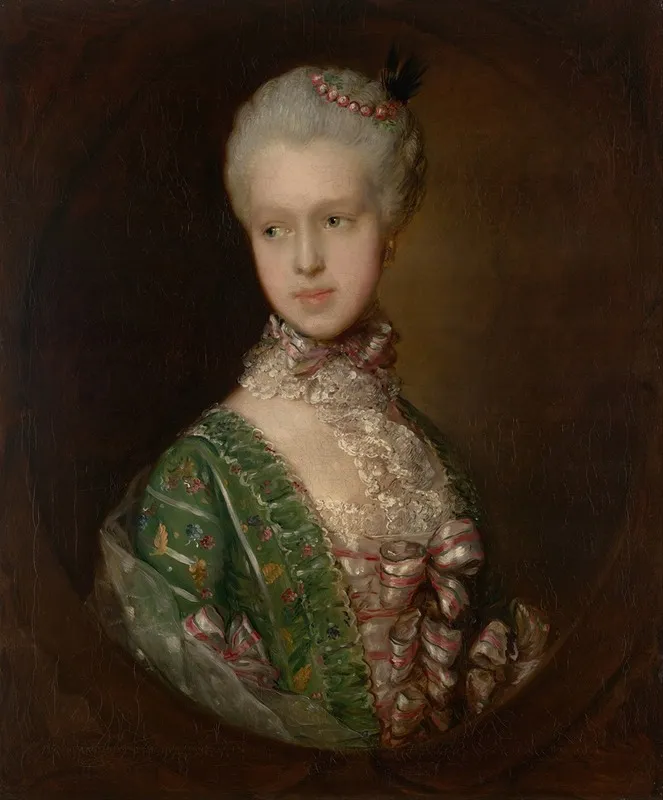 Elizabeth Wrottesley Later Duchess Of Grafton Wall Art by Thomas Gainsborough - High-Resolution Digital Print