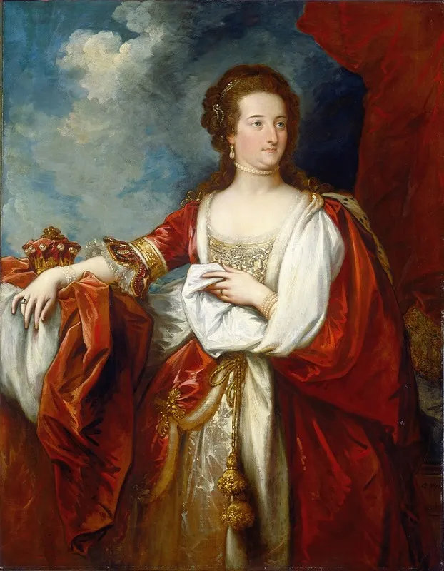 Elizabethcountess Of Effingham Wall Art by Benjamin West - High-Resolution Digital Print