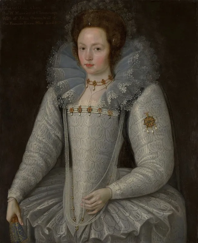 Ellen Maurice 1578 1626 Wall Art by Marcus Gheeraerts the Younger - High-Resolution Digital Print