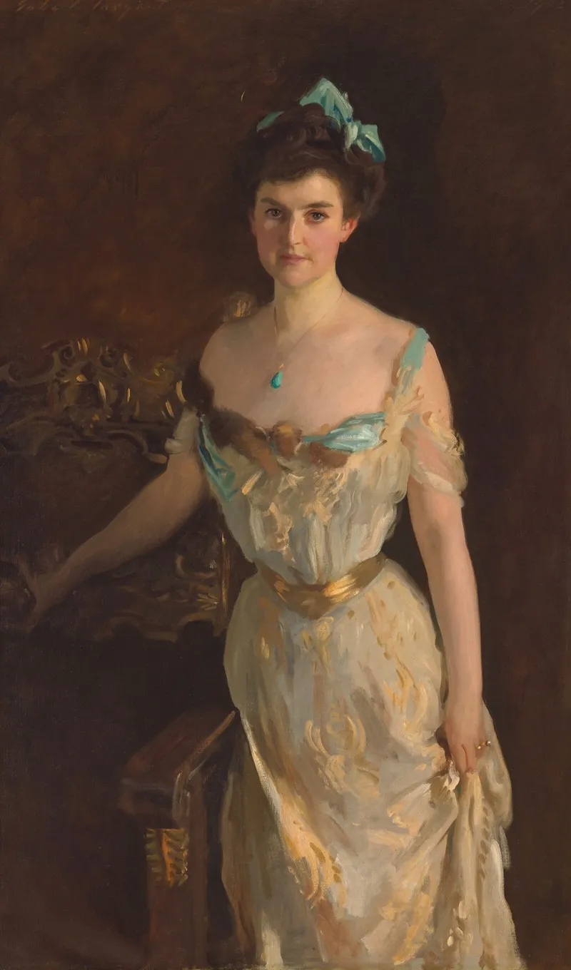 Ellen Sears Amory Anderson Curtis 1868 1952 Wall Art by John Singer Sargent - High-Resolution Digital Print