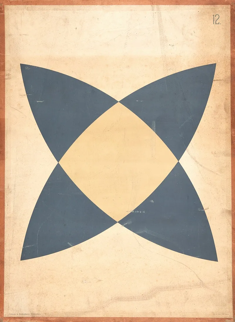 Ellipse Figures Wall Art by Chr. J. Cato - High-Resolution Digital Print