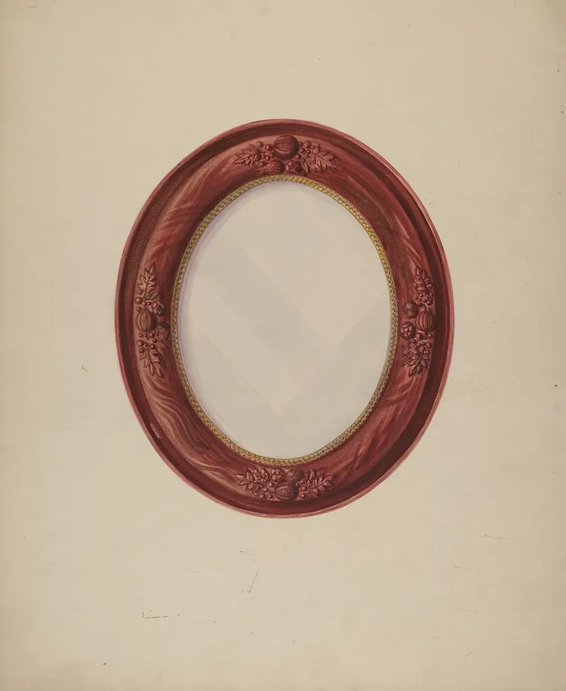 Elliptical Picture Frame