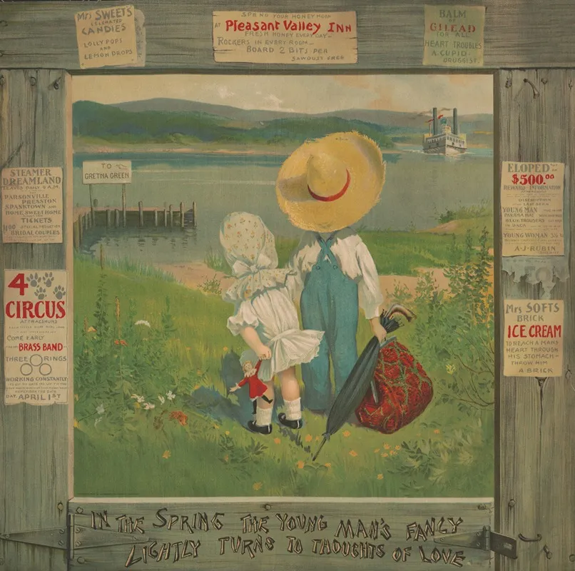 Eloping Wall Art by Campbell, Metzger &amp; Jacobson - High-Resolution Digital Print