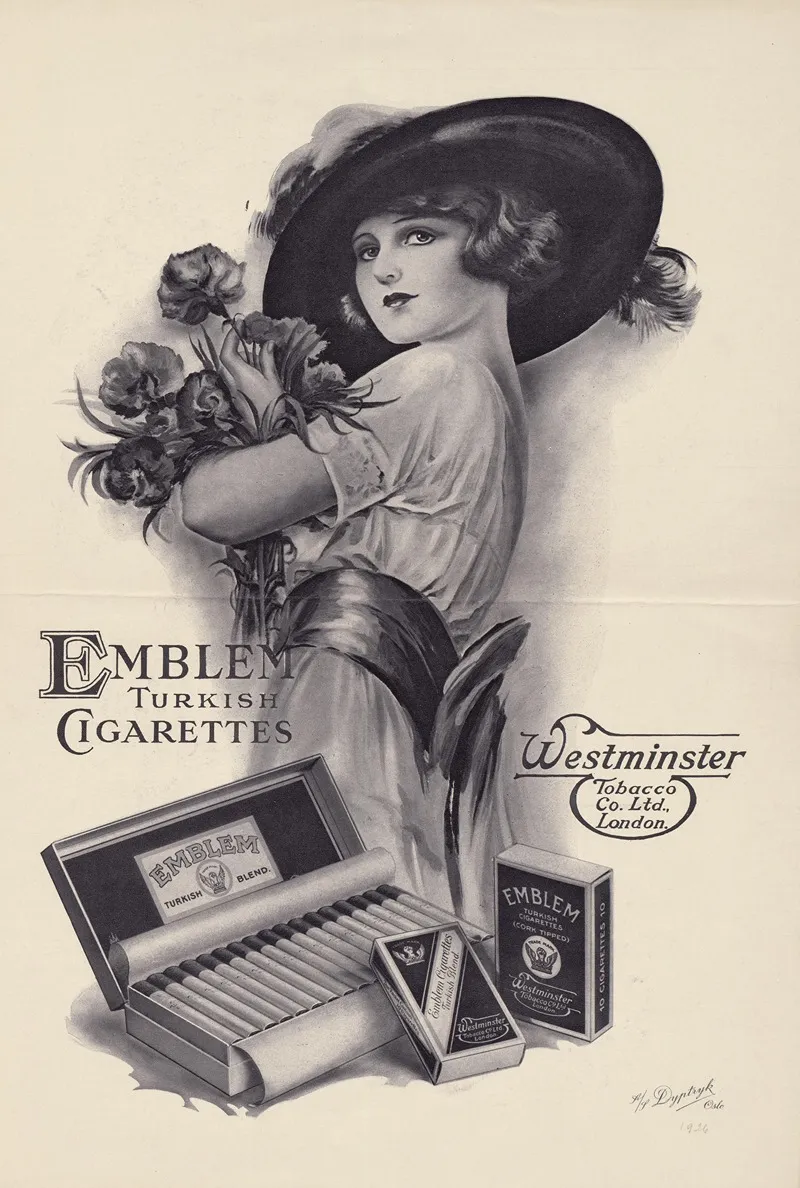 Emblem Turkish Cigarettes Wall Art by AS Dyptryk - High-Resolution Digital Print