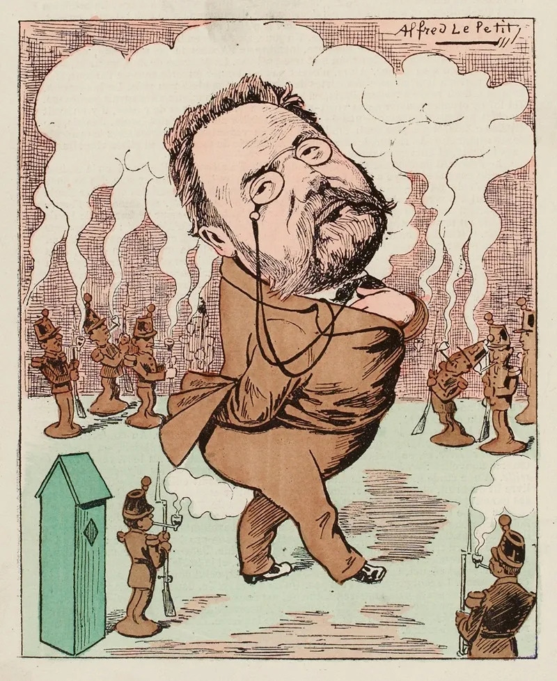Emile Zola 2 Wall Art by Zut (Alfred Le Petit) - High-Resolution Digital Print