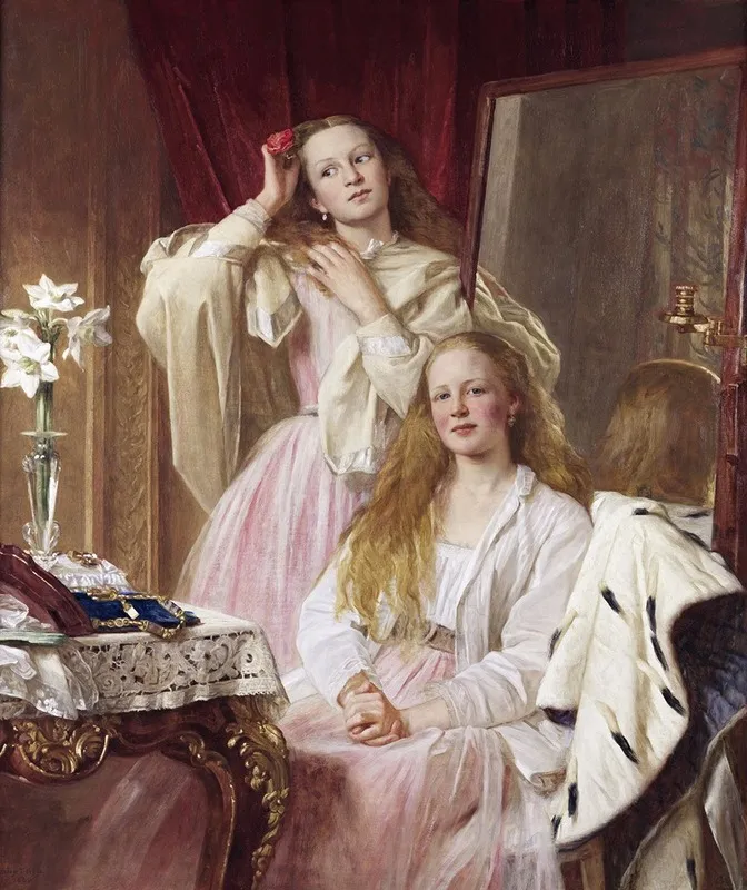 Emma And Federica Bankes Of Soughton Hall