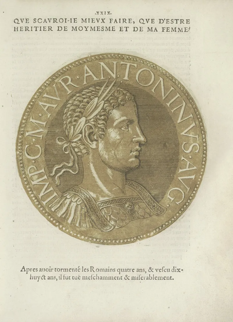 Emperor Elagabalus Wall Art by Hubert Goltzius - High-Resolution Digital Print