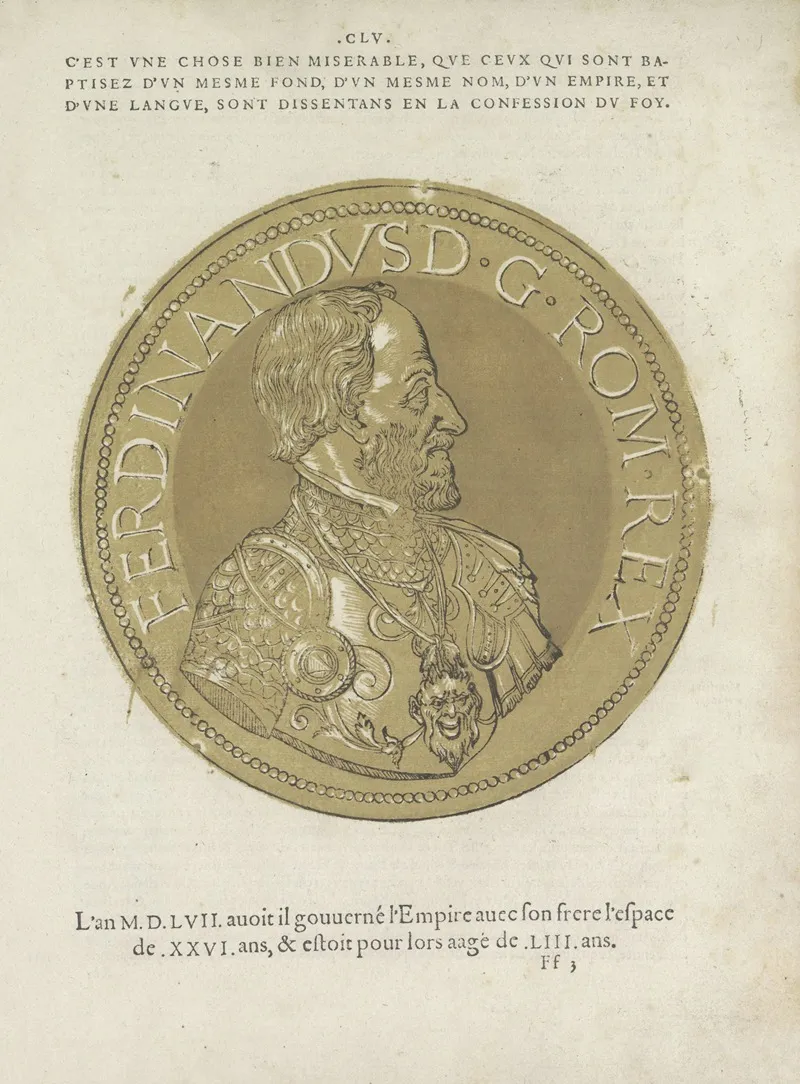 Emperor Ferdinand I Wall Art by Hubert Goltzius - High-Resolution Digital Print