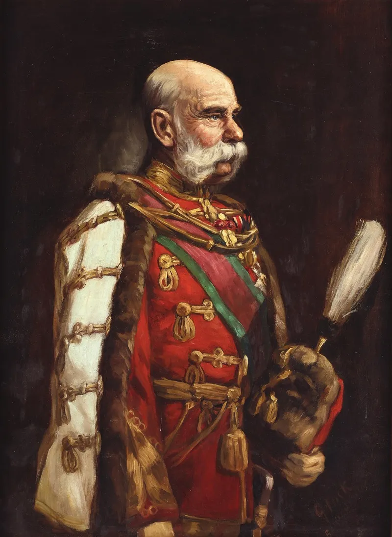 Emperor Franz Joseph I Of Austria Wall Art by Karoly Glück - High-Resolution Digital Print